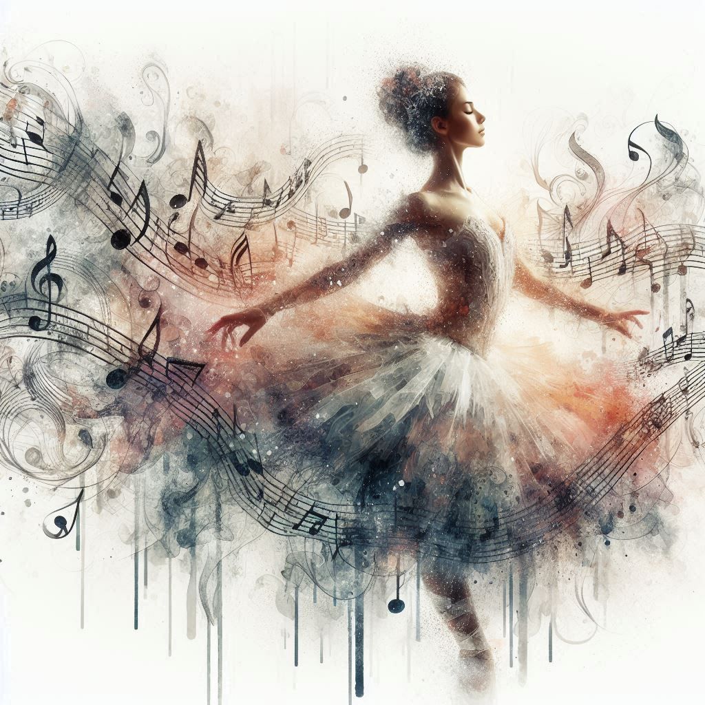 double exposure beautiful fantasy DALL-E 3 portrait landscap...