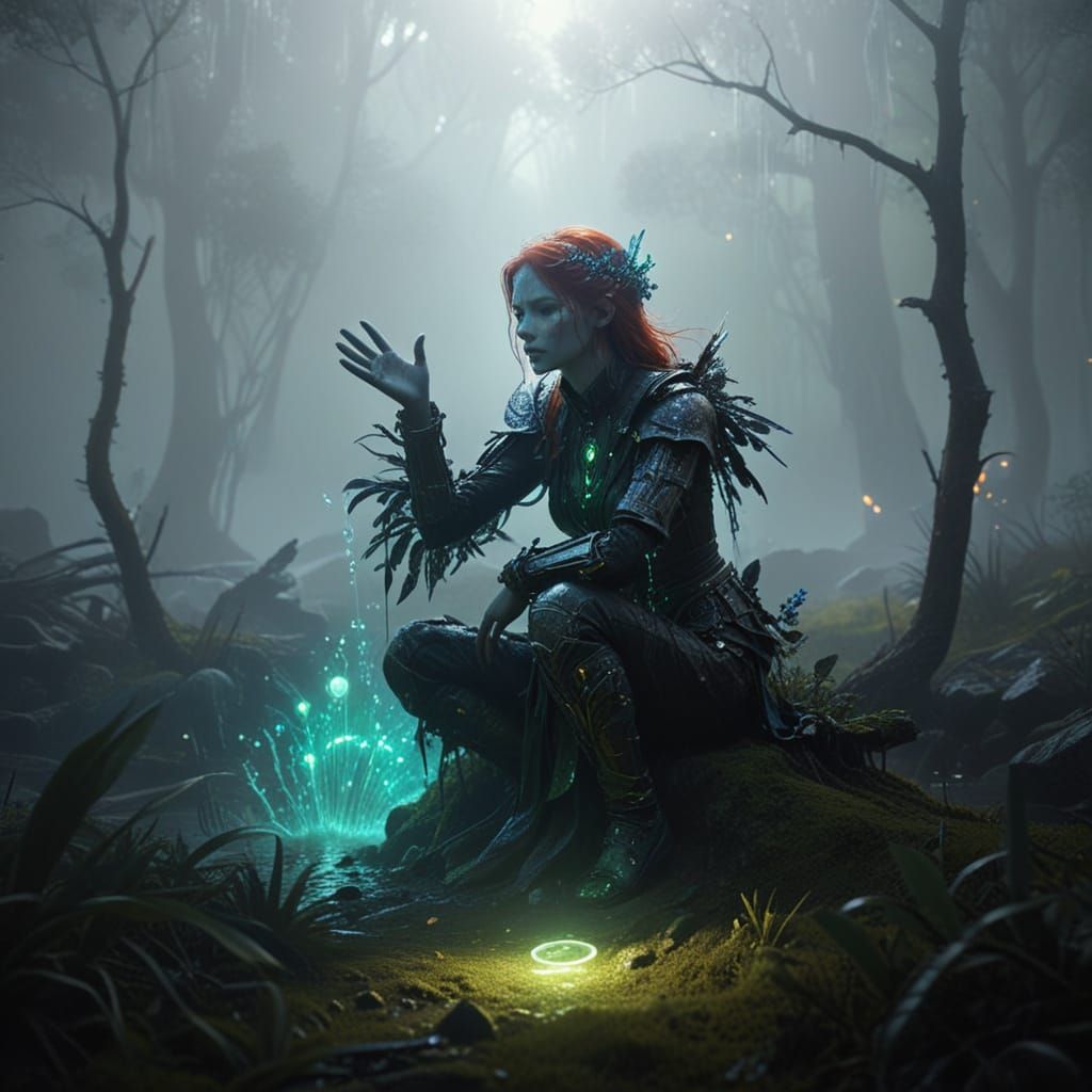 Wasteland Punk Girl Reveals Crystal Path