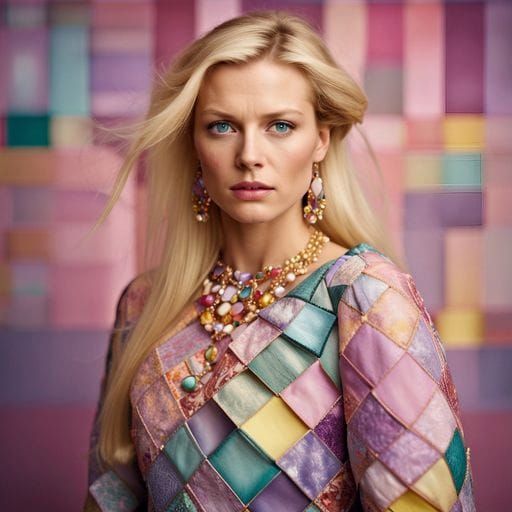 Patchwork Tile Fashion