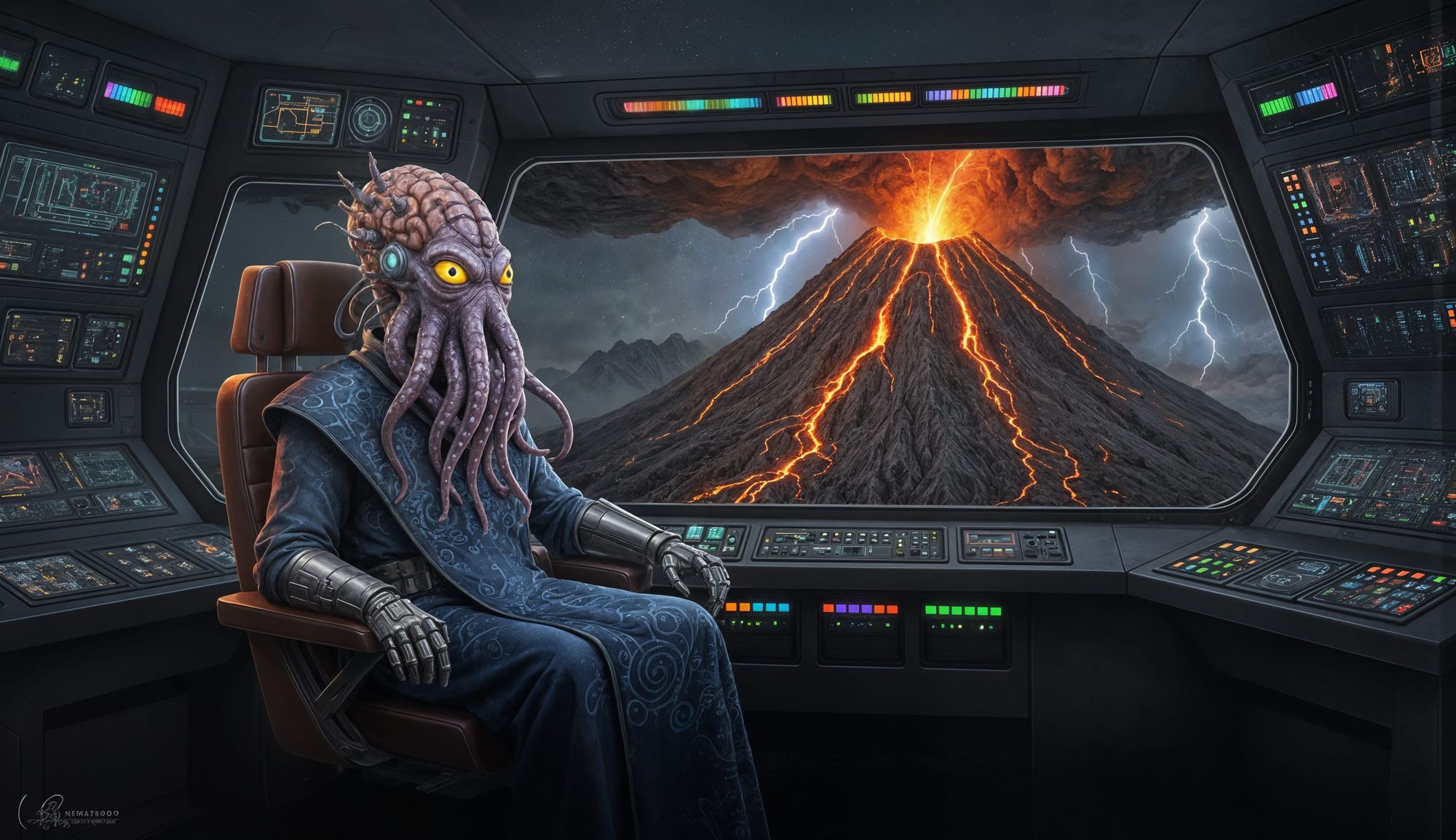 Zeek The Xenuian Scouts Volcanos To Deposit Enemies Into