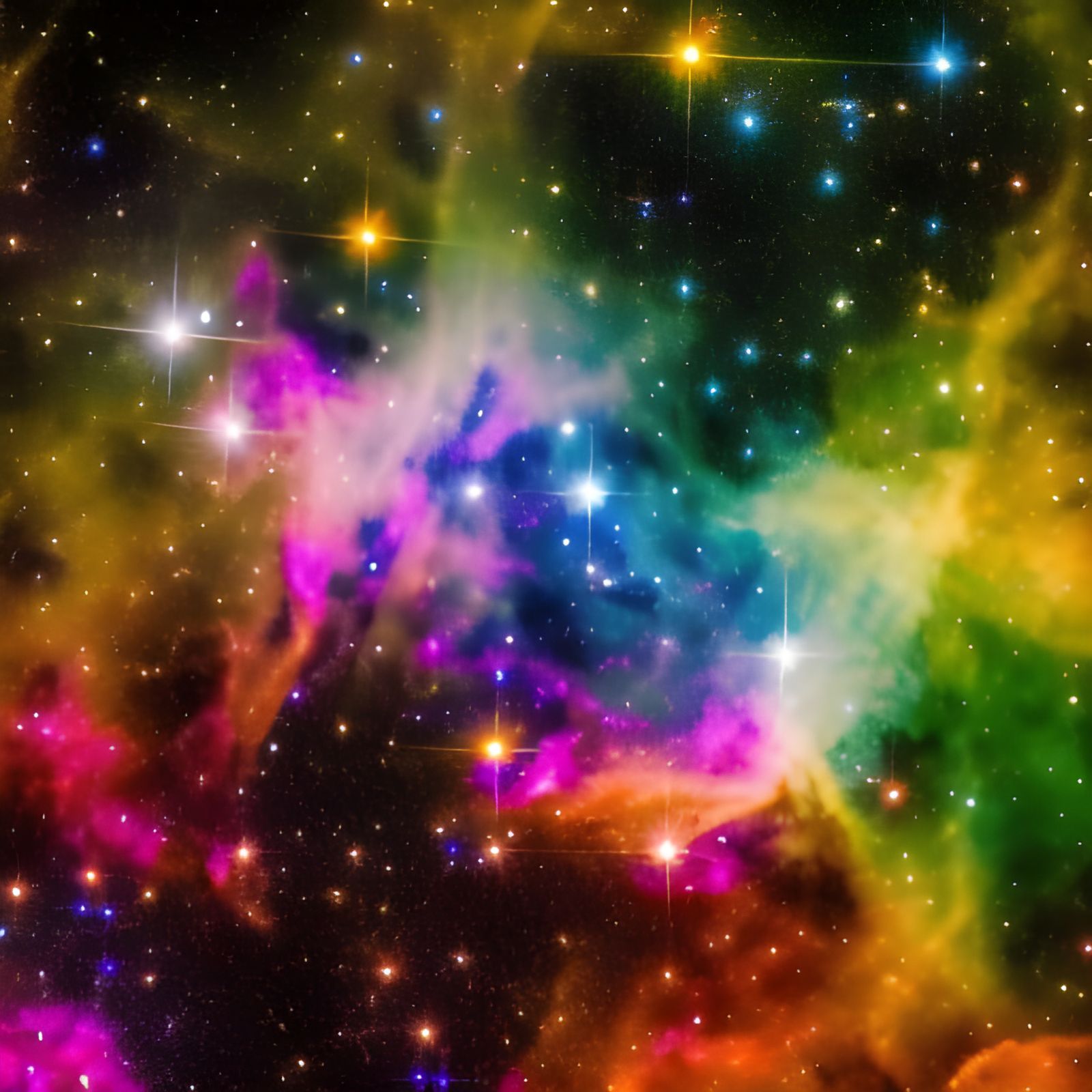 Nebula and Stars