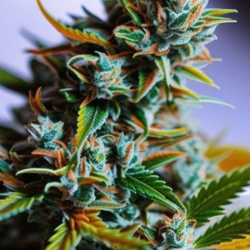 Lemon Orange Sativa Strain AI Generated Artwork NightCafe Creator