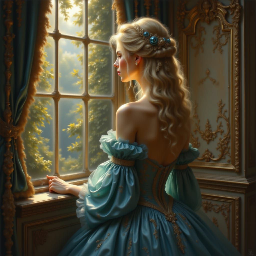 <lora:Art PinoMucha:1.0> <lora:BaroqueStyle:1.0>