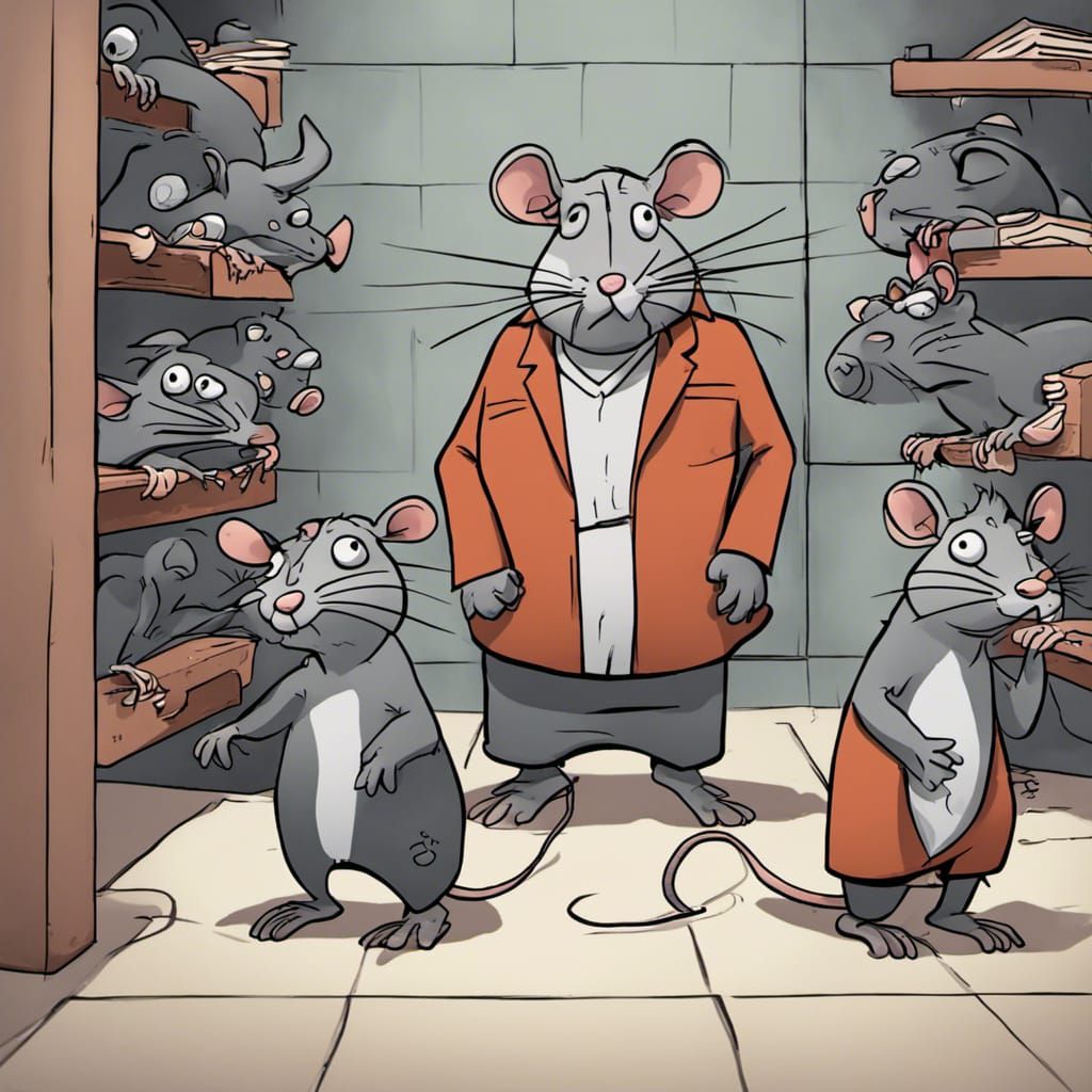 The Rats, an Among Us cartoon.