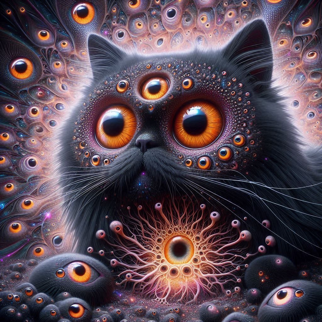 Kitteye cat