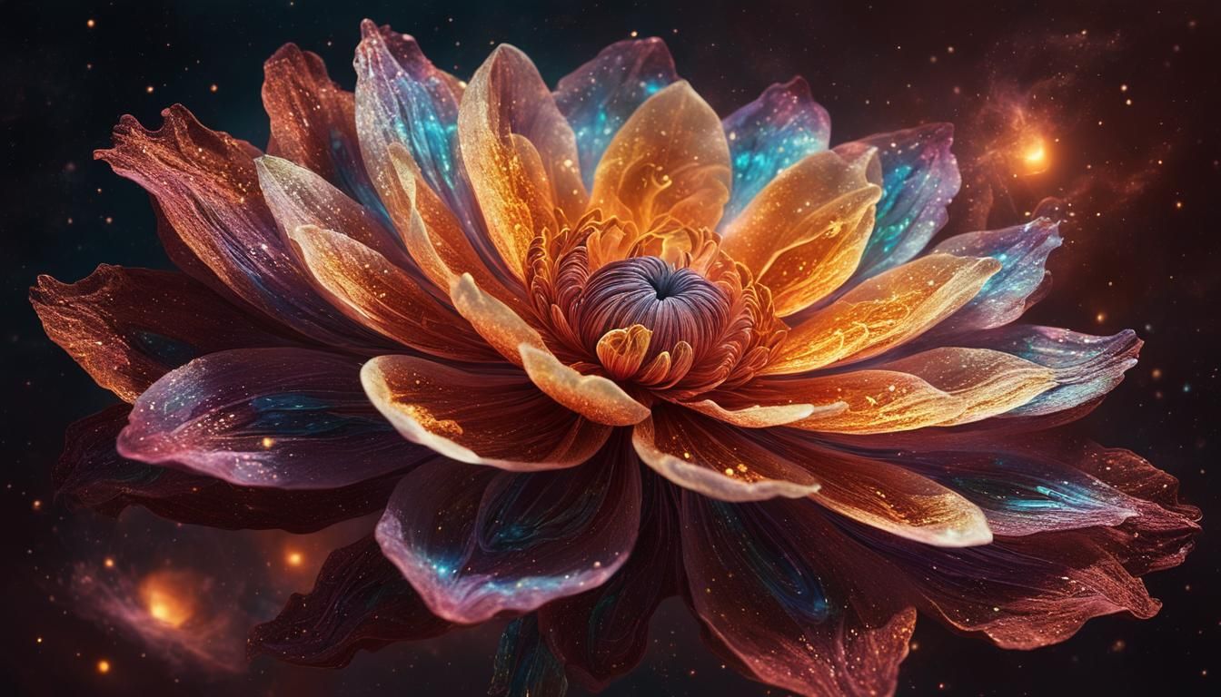 Flower Created in an Urban Environment   by @Intriguing Visuals