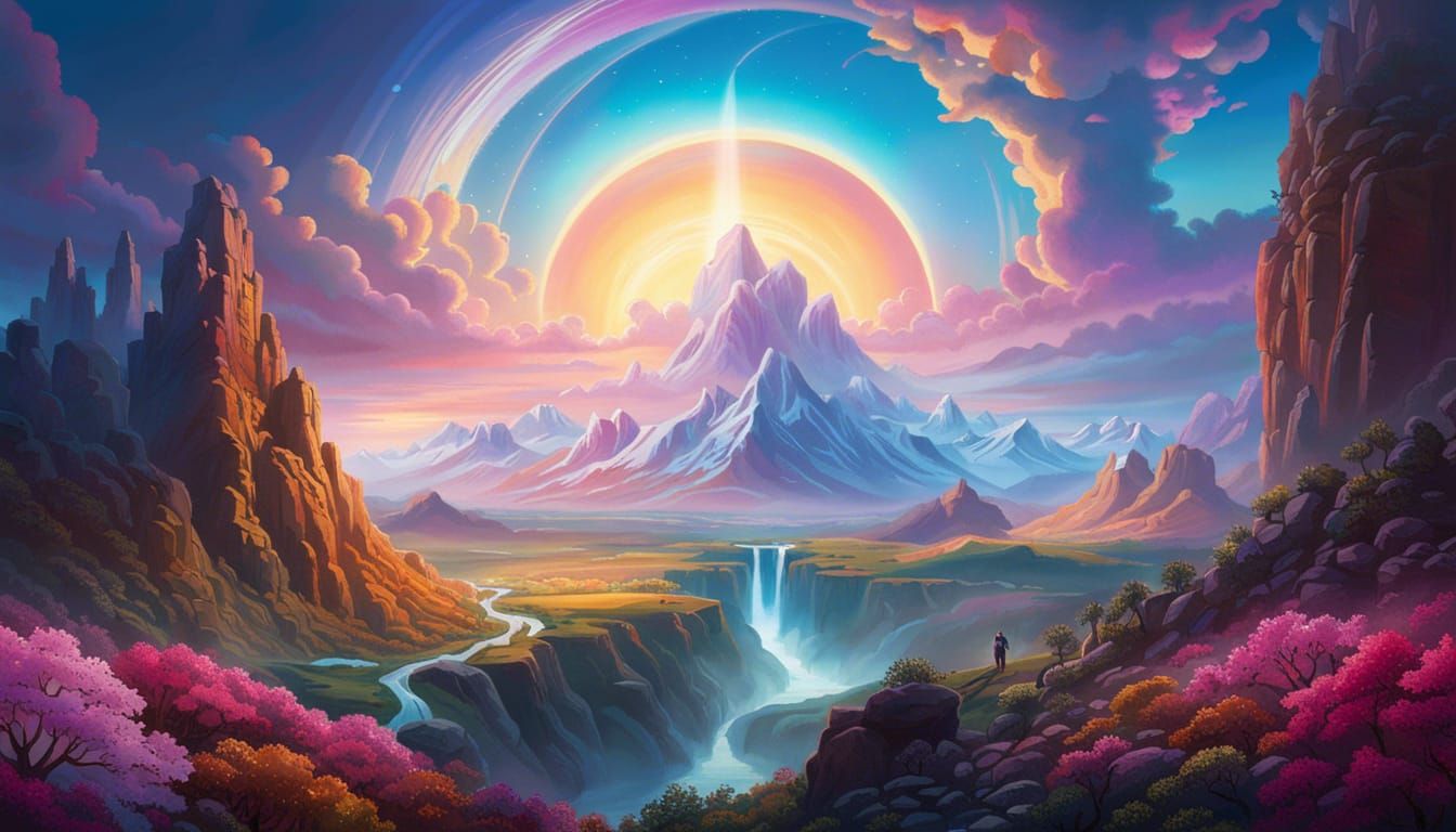 Vista View - AI Generated Artwork - NightCafe Creator