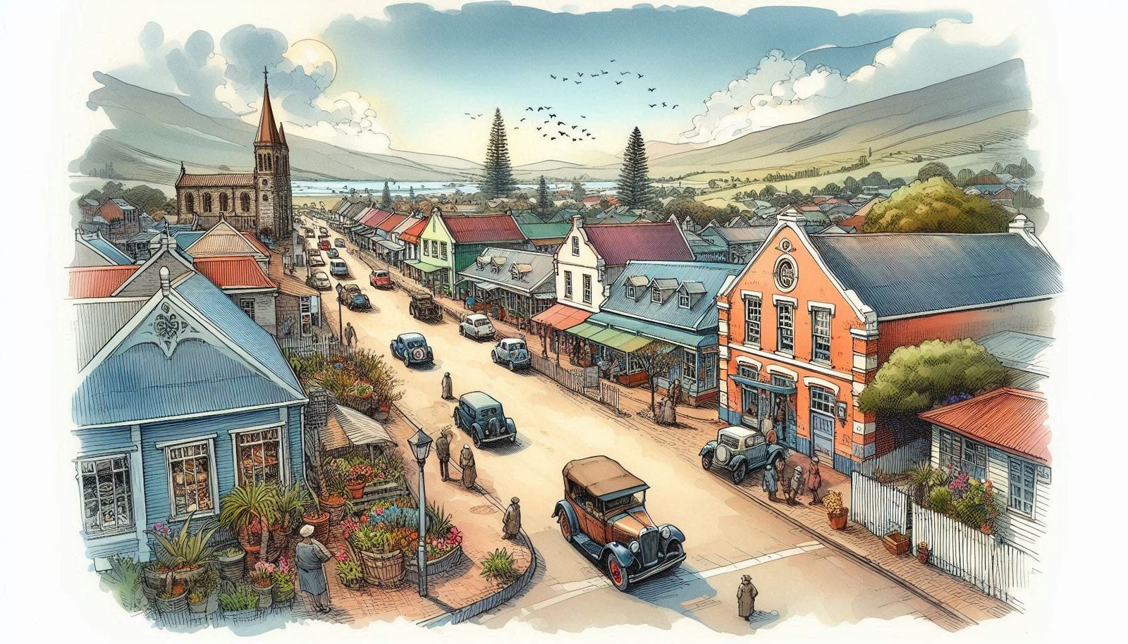 South African towns 🏚️🏠🛖⛪ 03