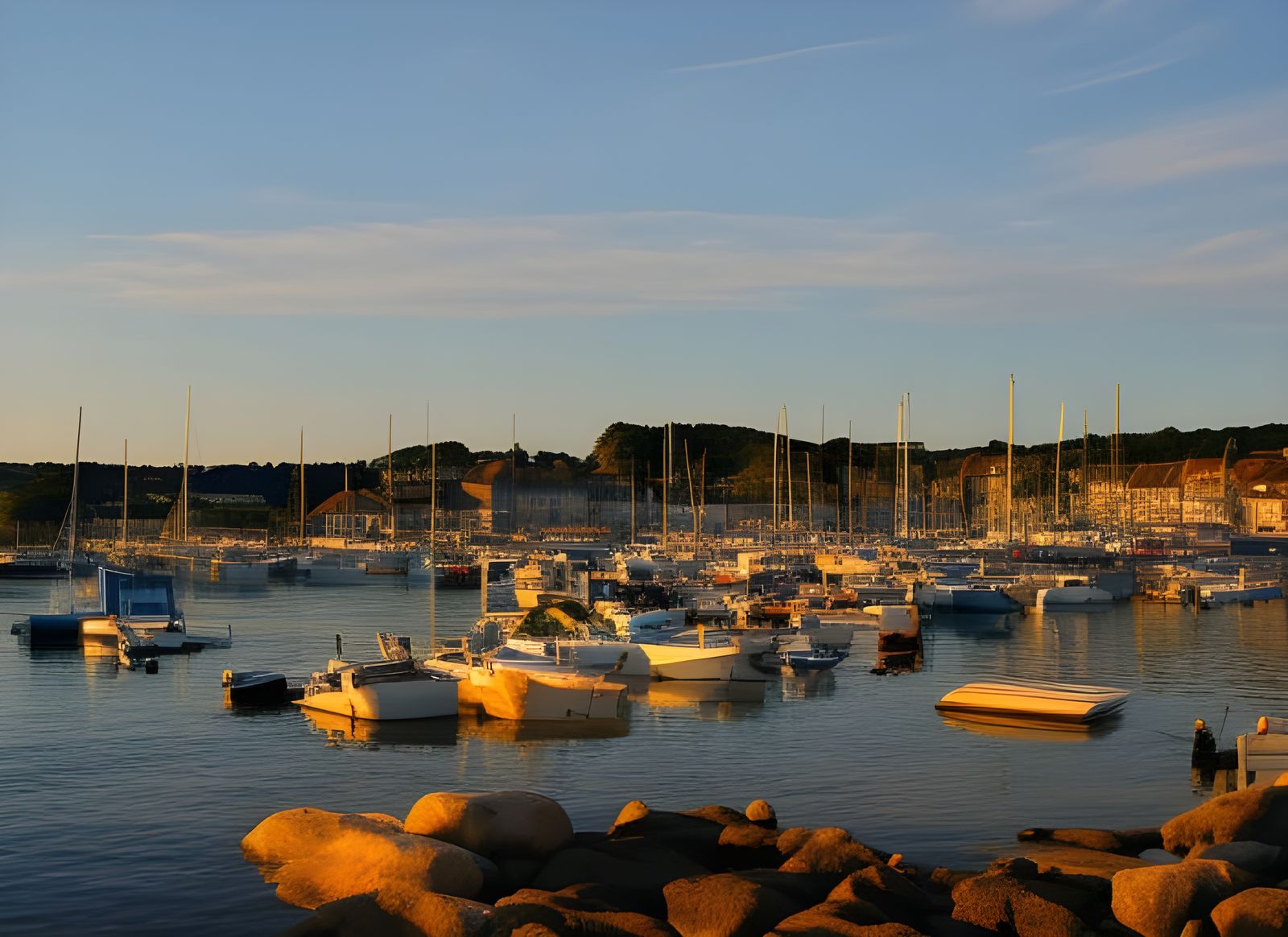 Perros-Guirec, port de plaisance