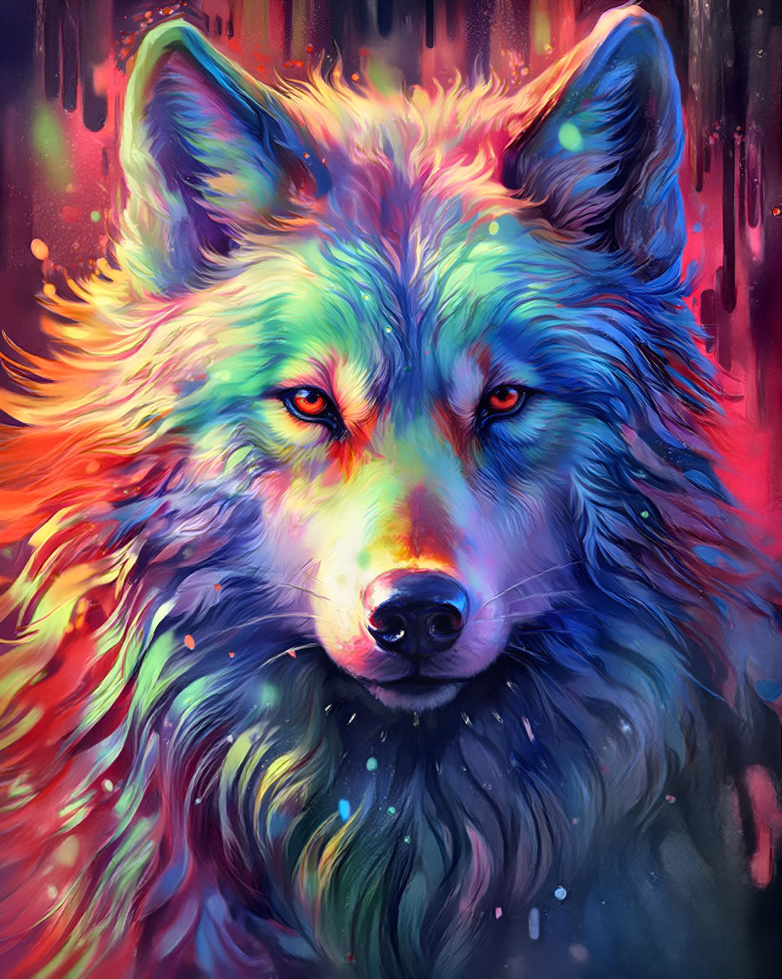 Maximum Wolf - Ai Generated Artwork - Nightcafe Creator