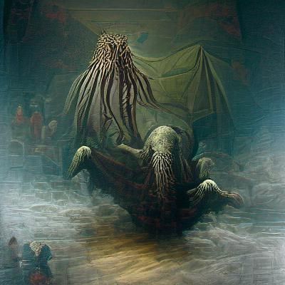 Levitation leviathan Cthulhu