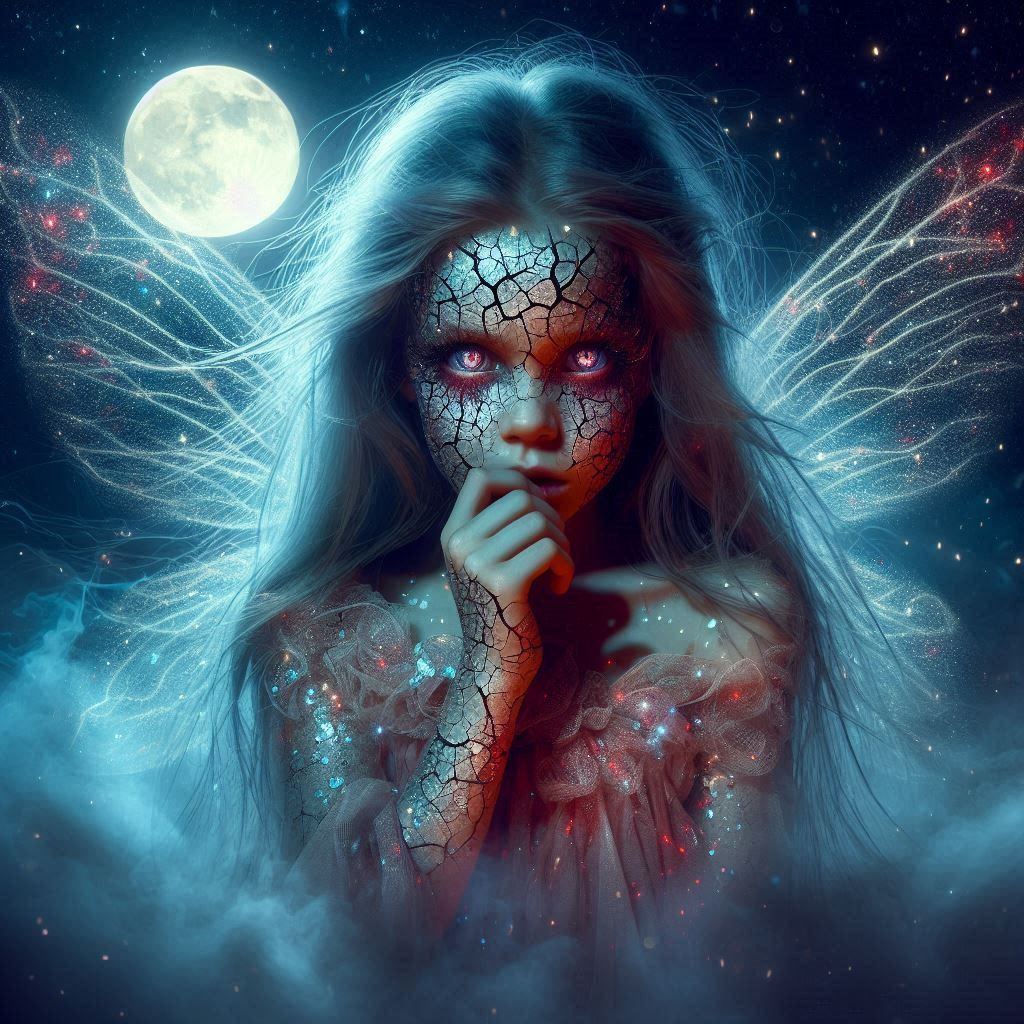 Half fairy, half vampire