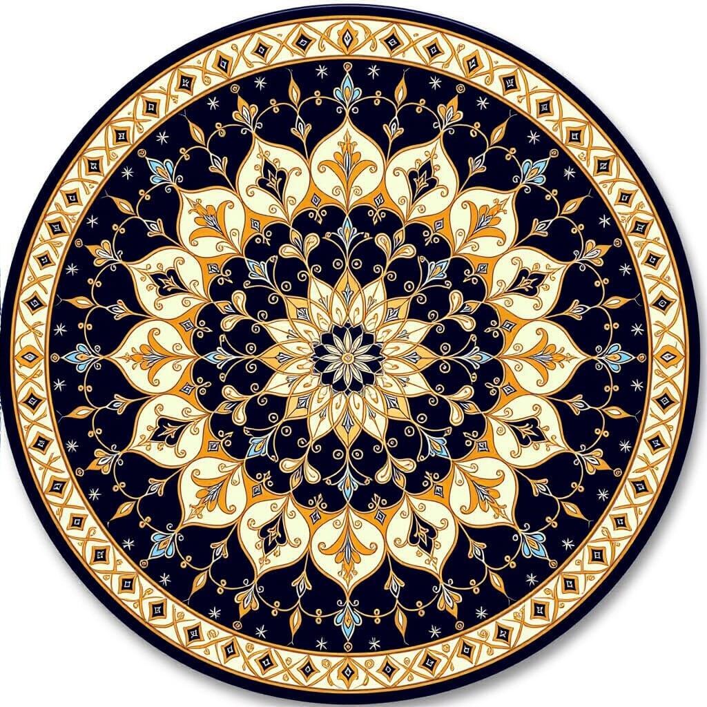 Futuristic Cityscape with Flying Vehicles in Cyberpunk Style