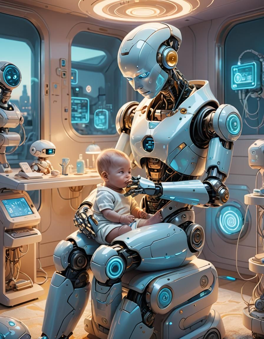 A robotic nanny is more than a toy  by @Shawn