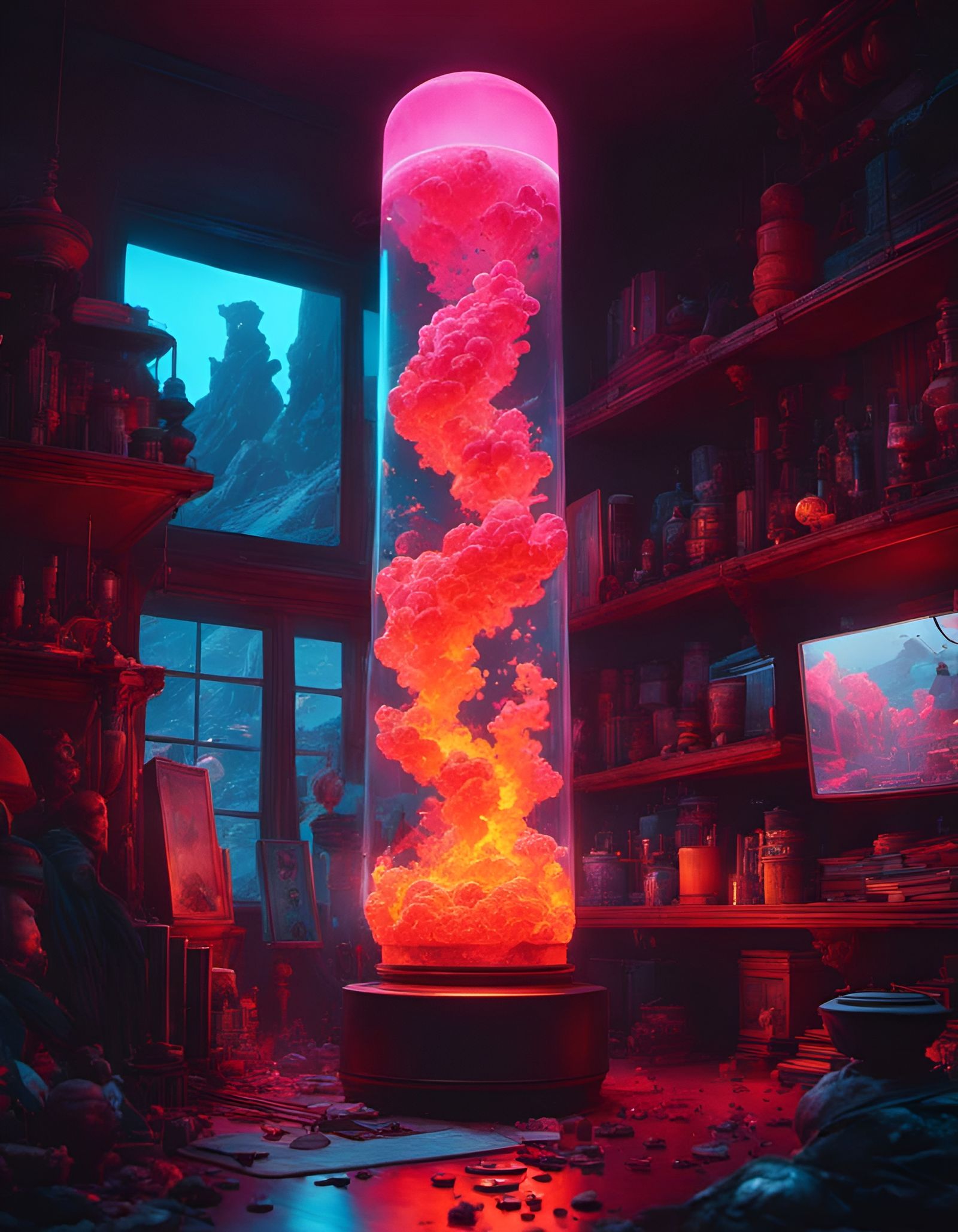 Cosmic Lava Lamp