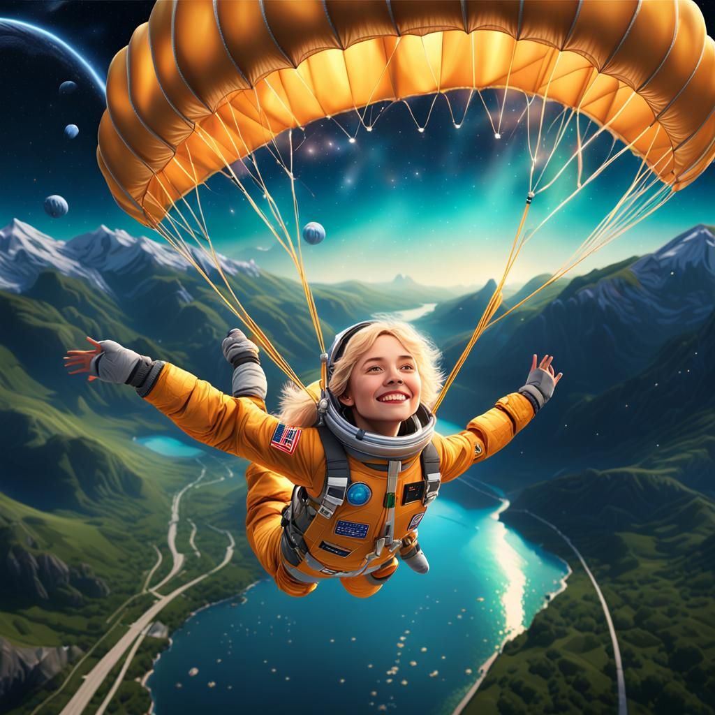 "Photography, macro photography, a happy lovely blonde girl ...