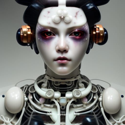 Artificial Geisha - AI Generated Artwork - NightCafe Creator