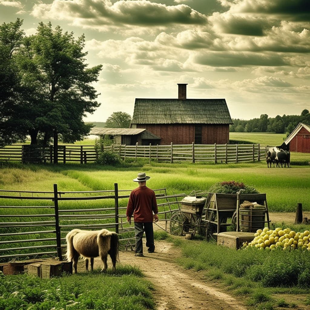 At the Farm