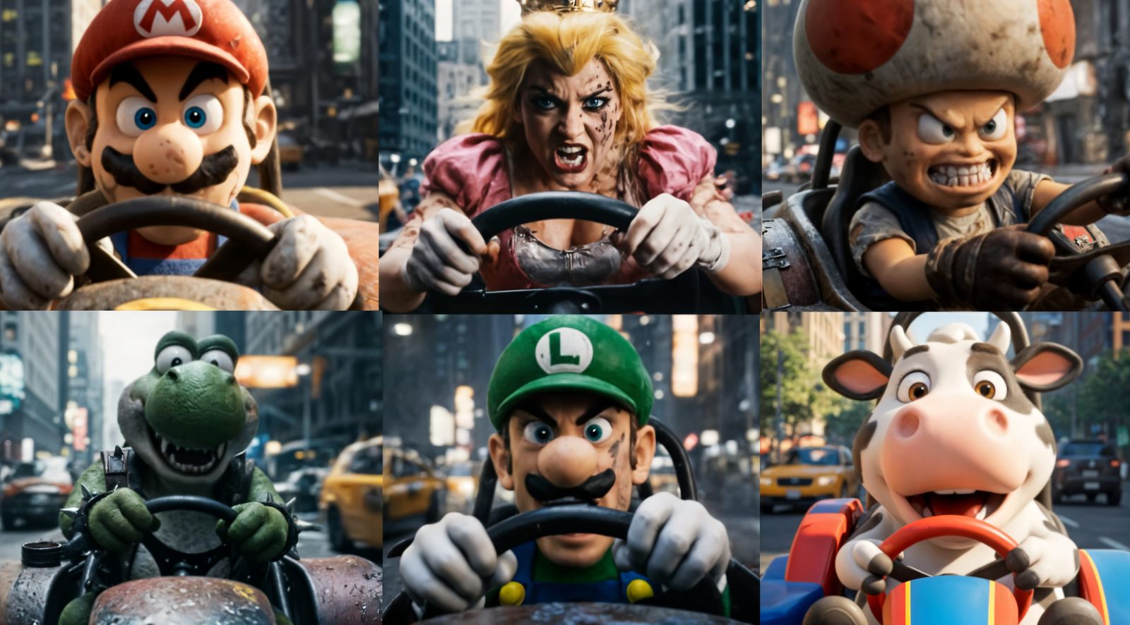 Mario Kart: A Tale of Two Cities