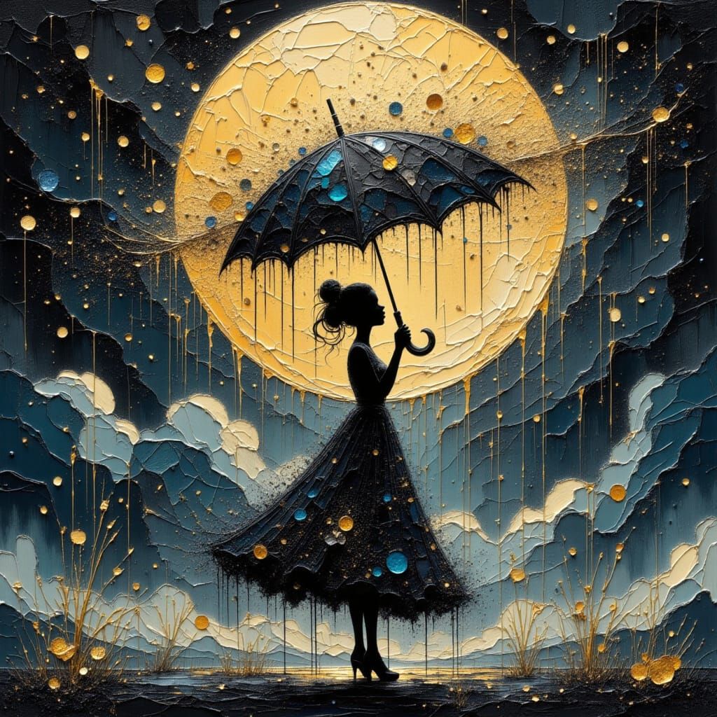 The rain   by @Cilia