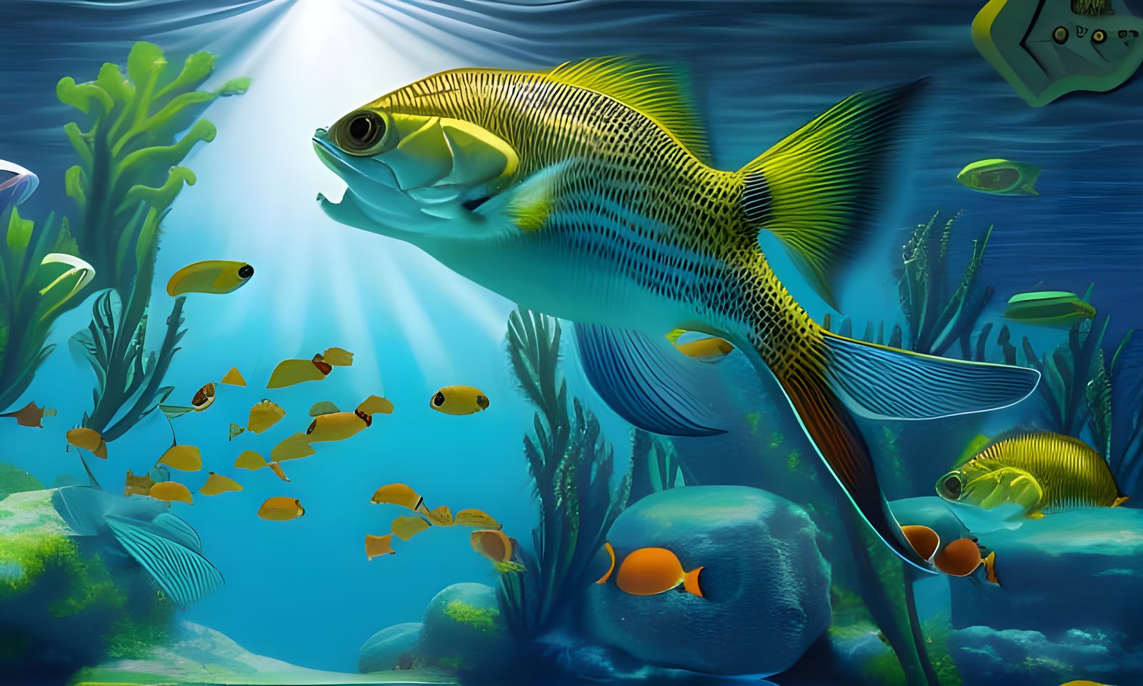 3D Aquatic Life