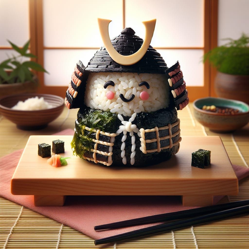 Samurai rice ball