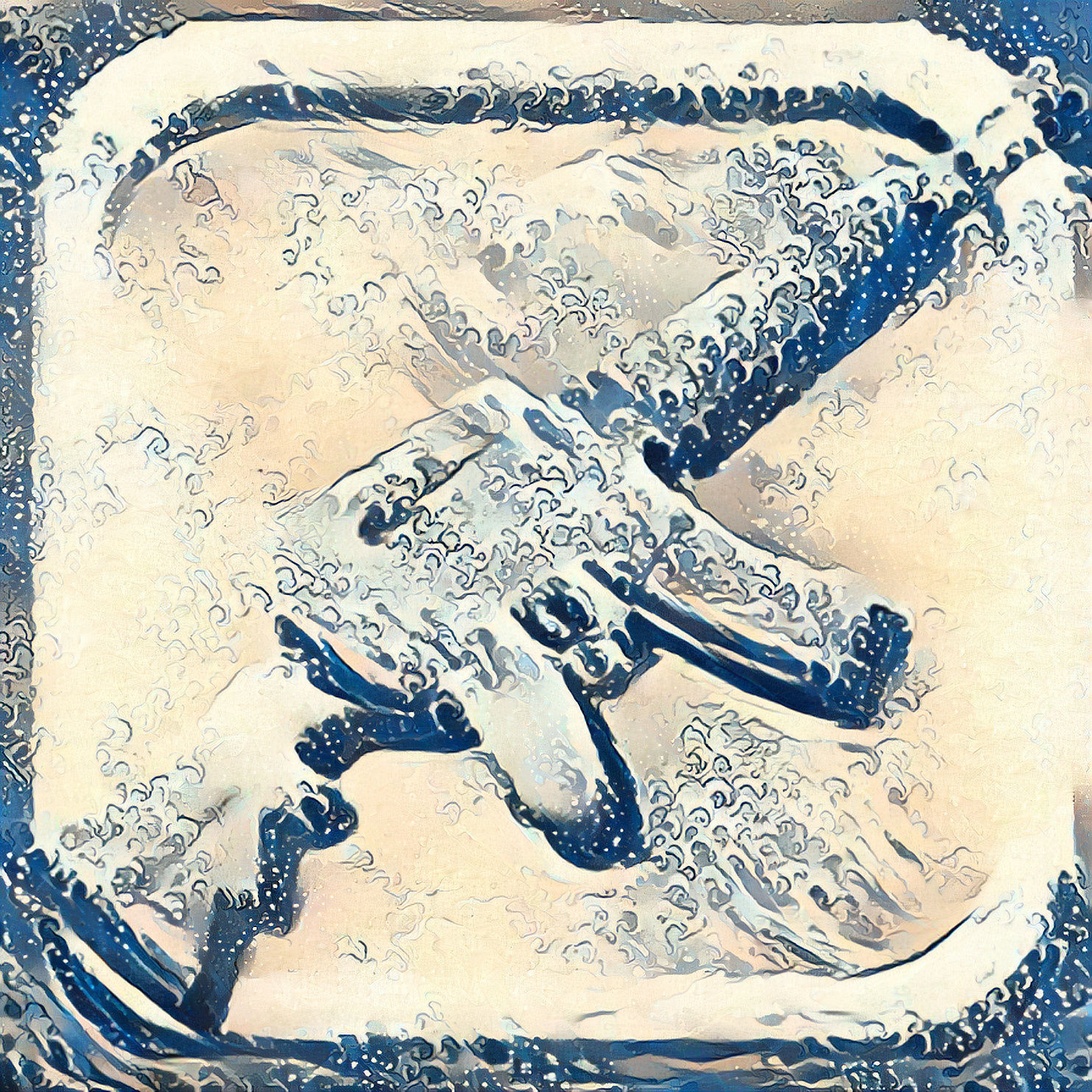 GTA: Vice City M16 Icon made with Great Waves