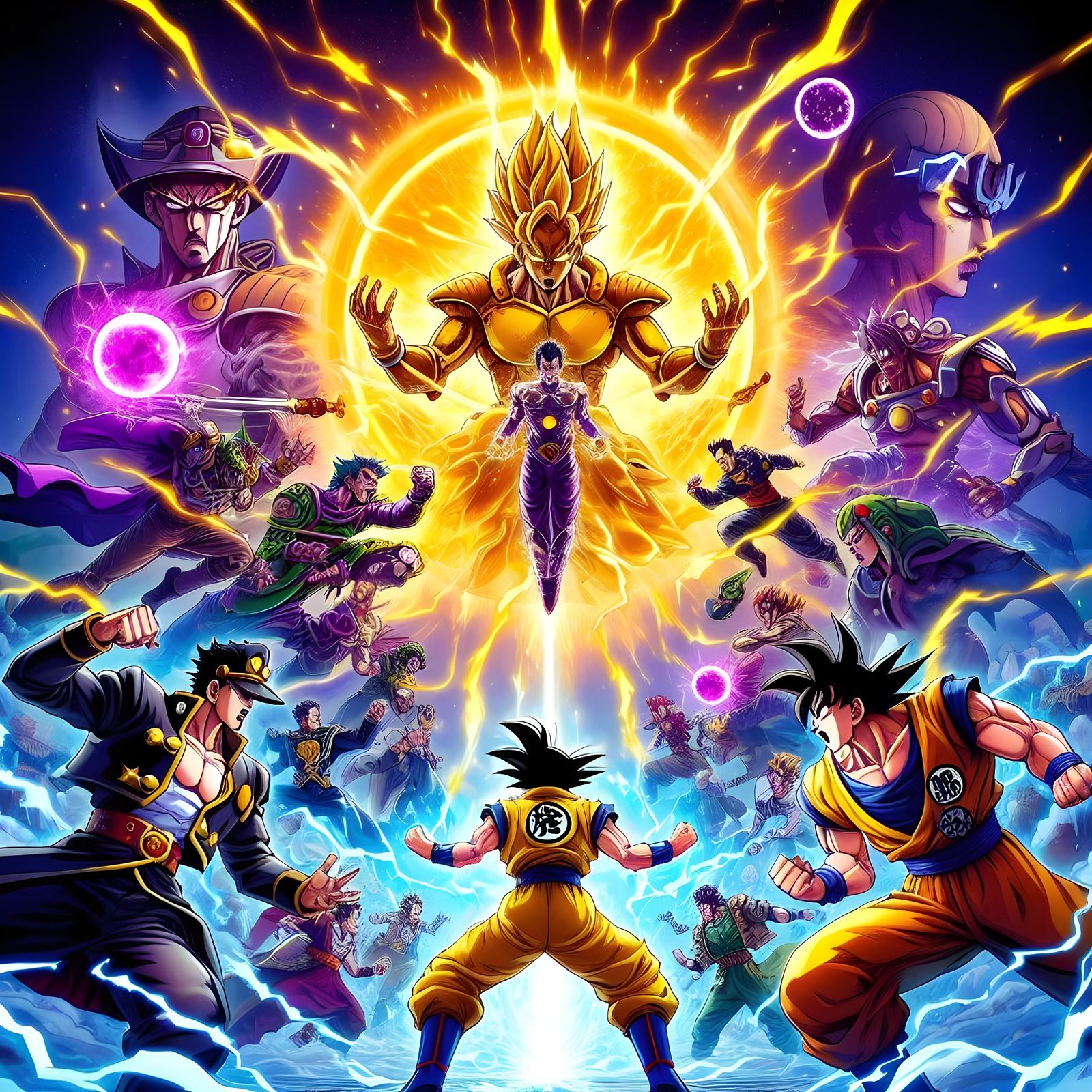 JoJo's Bizarre Adventure - Dragon Ball / Crossover