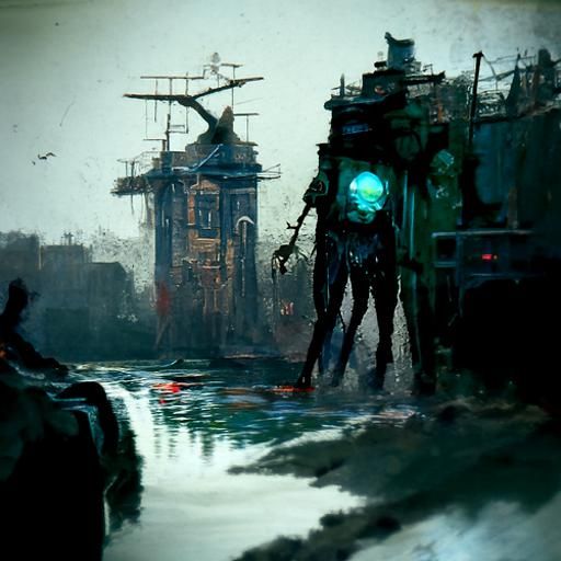 waterpunk town