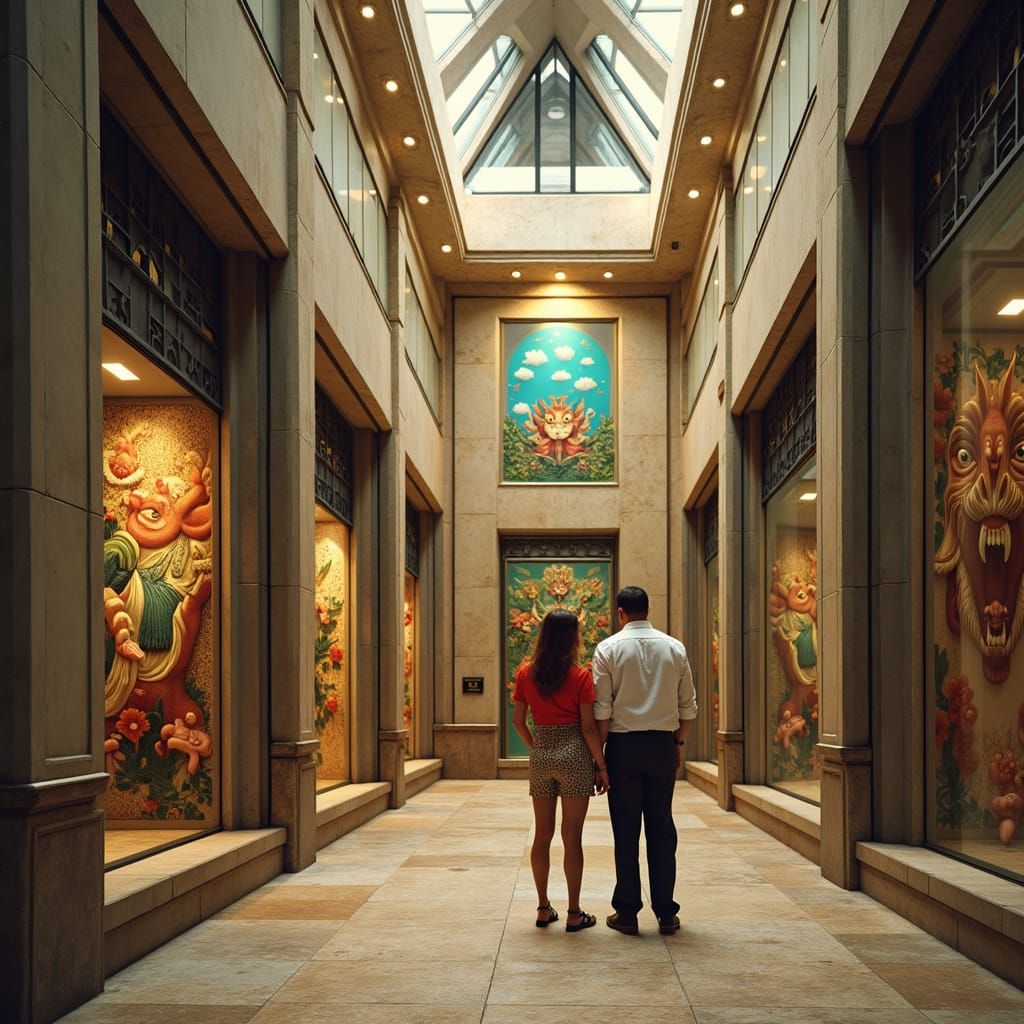 Benjamin Netanyahu on Earth: A Surreal Digital Portrait