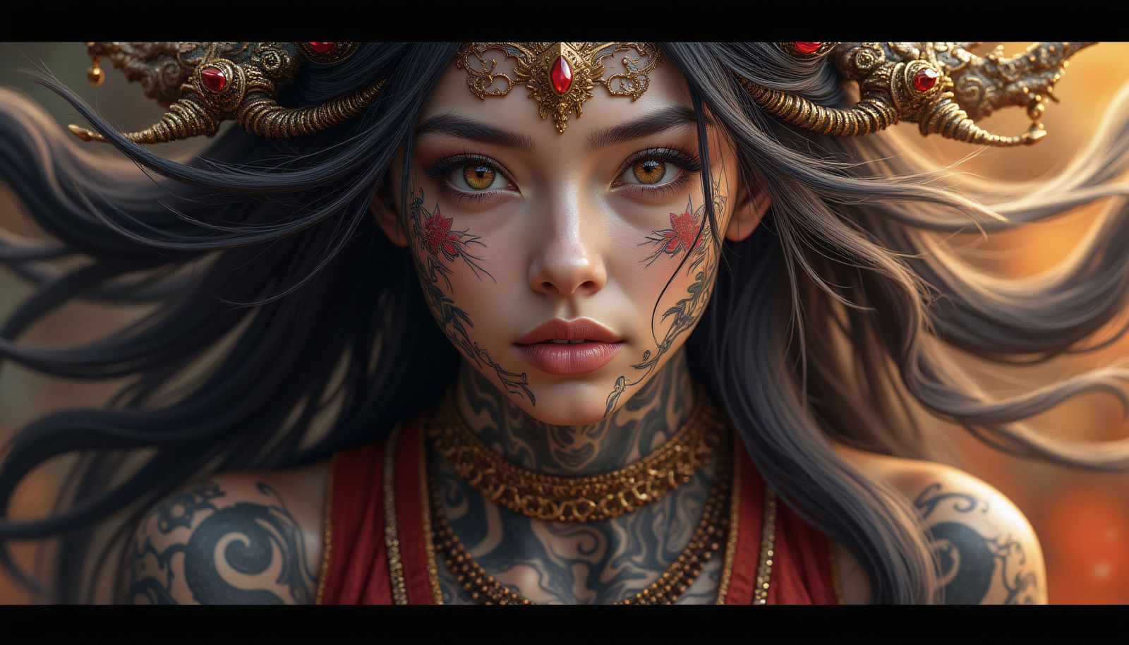 Filter fluid illustration,oil painting,portrait effects,woman fantasy,fantasy painting