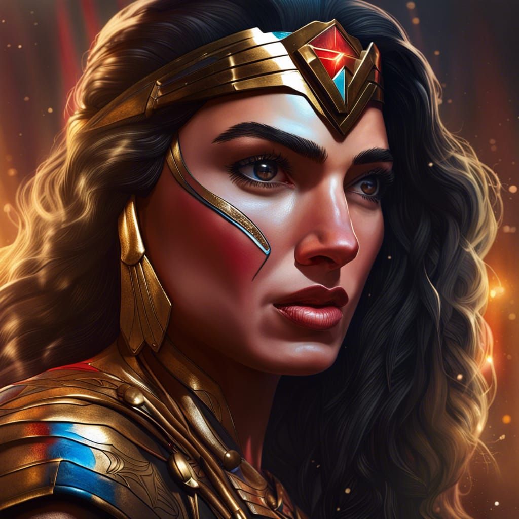 Egyptian Wonder woman 30 years old - AI Generated Artwork - NightCafe ...