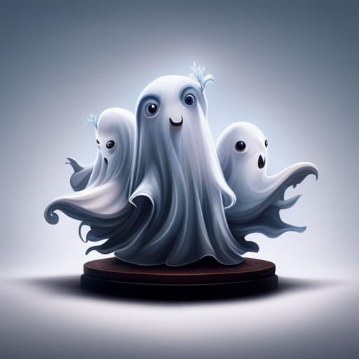 Cute ghosts