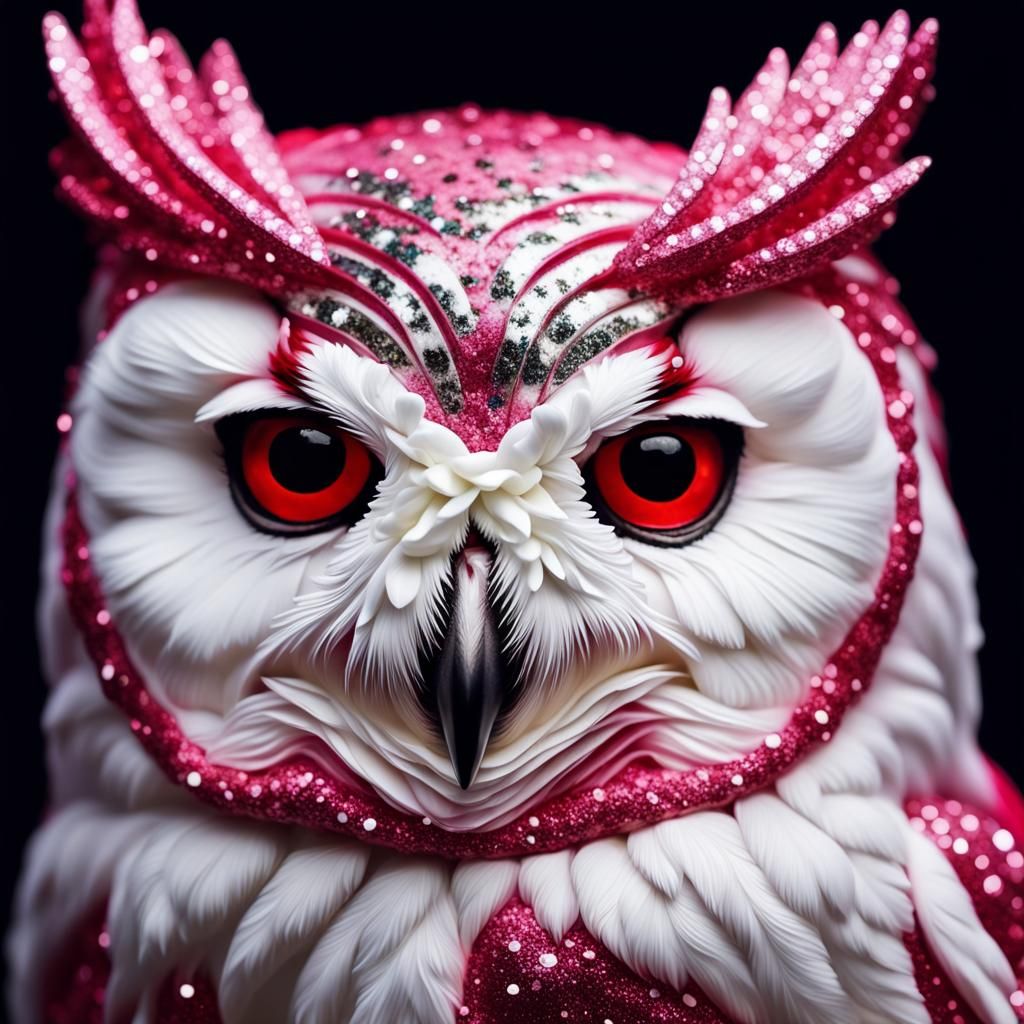 White owl  by @Keva Meikle