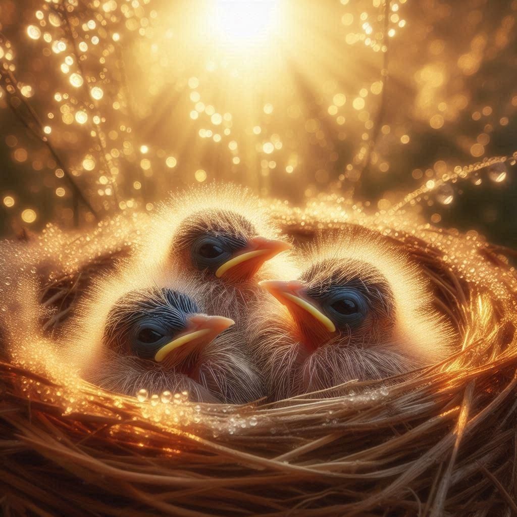 Huddled together for warmth