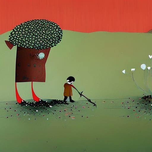 the little gardener, by Marisa Redondo, Pascale Campion and Gediminas Pranckevicius
