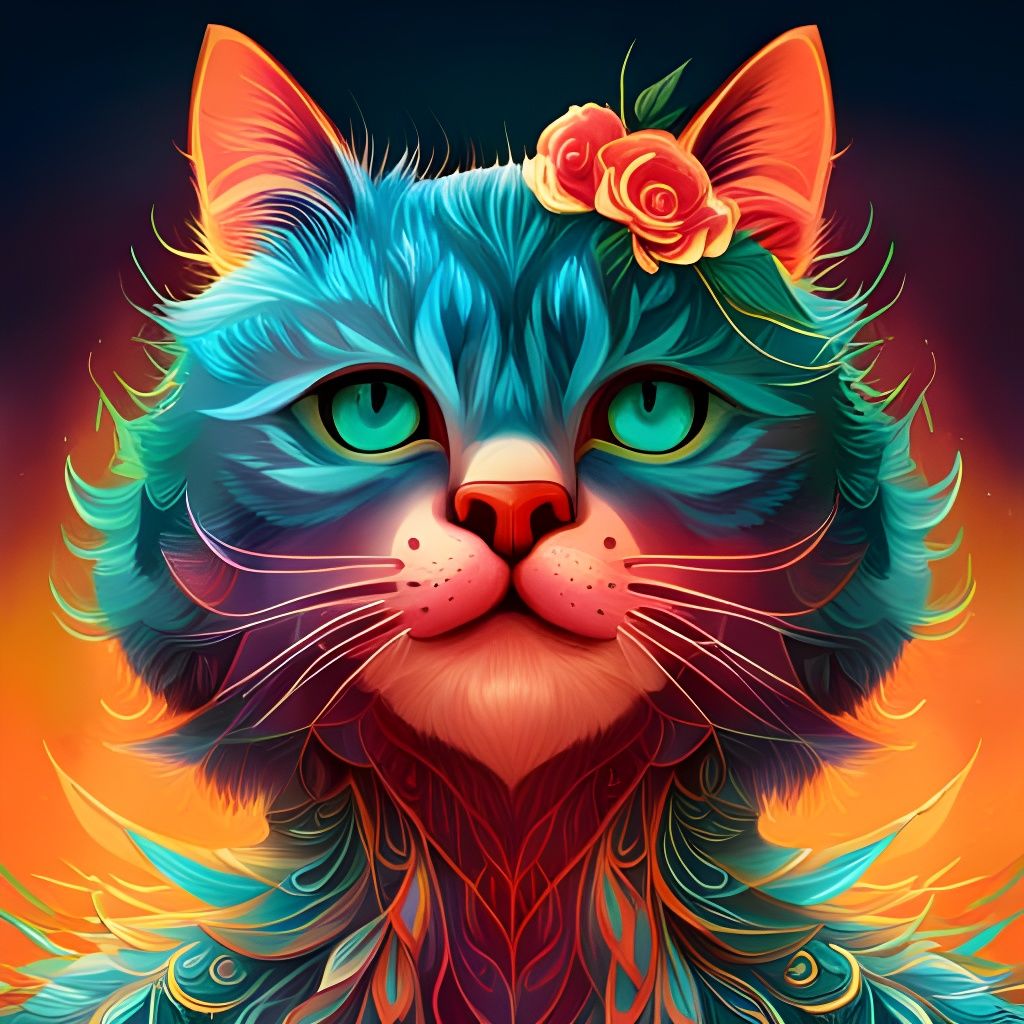 Cat - AI Generated Artwork - NightCafe Creator