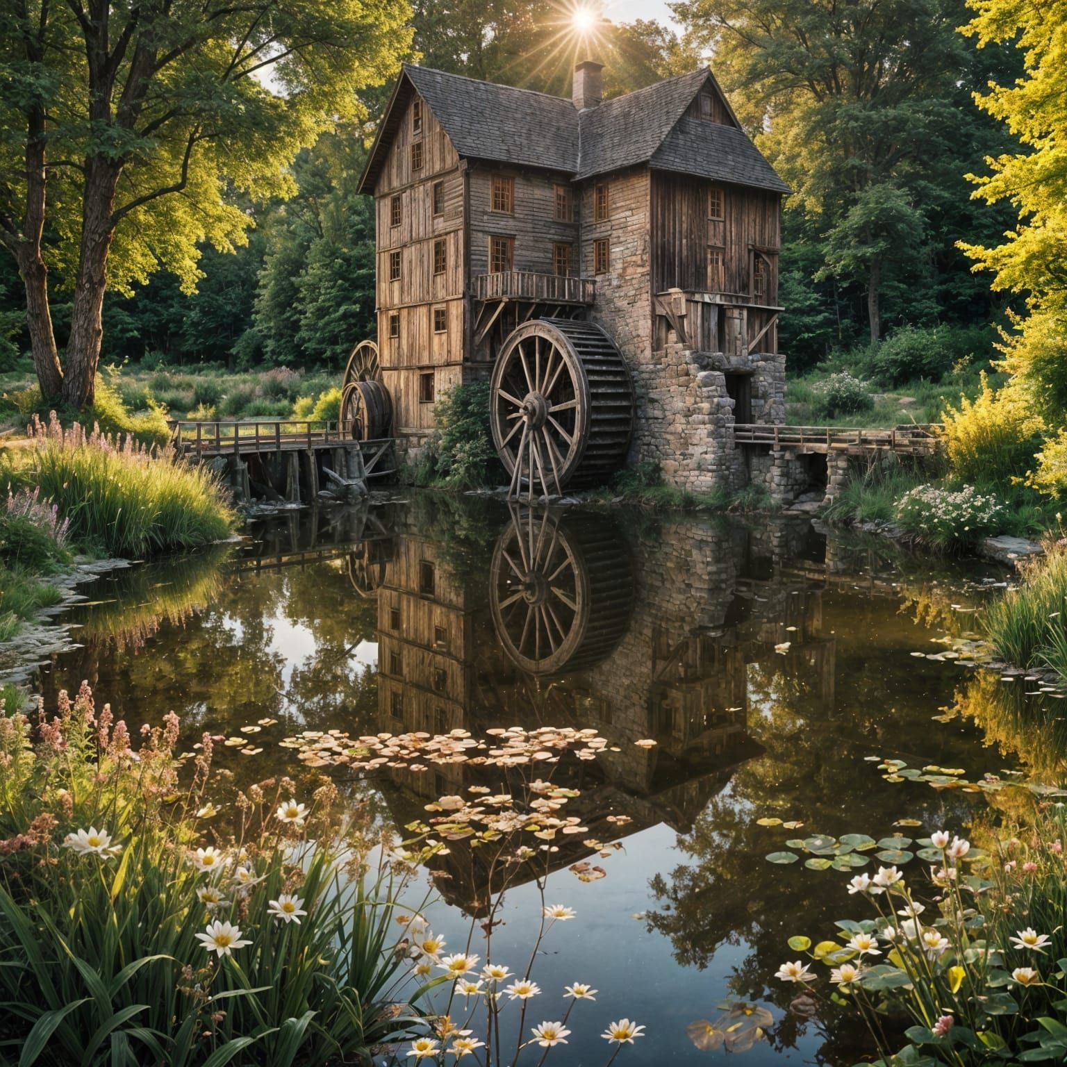 The Old Mill  by @Damaz