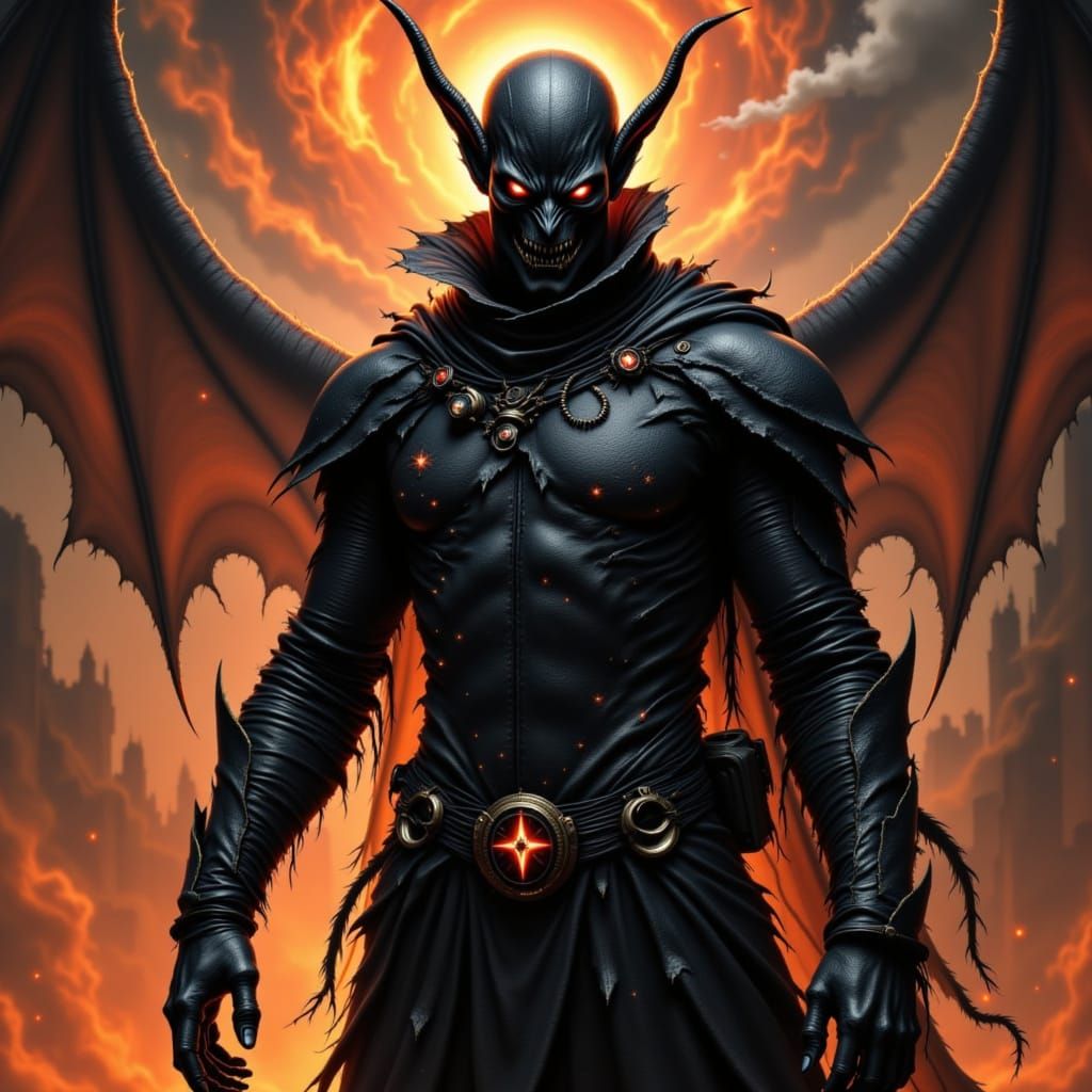 <lora:Magical Creatures:1.0> demon