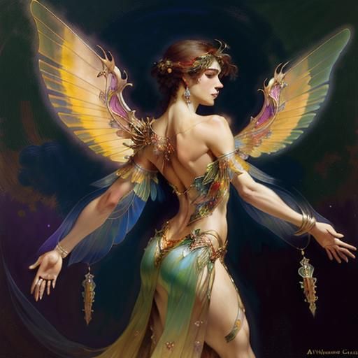 (Pride and Joy:1.3) epic cosmic fantasy (lyrical abstraction...
