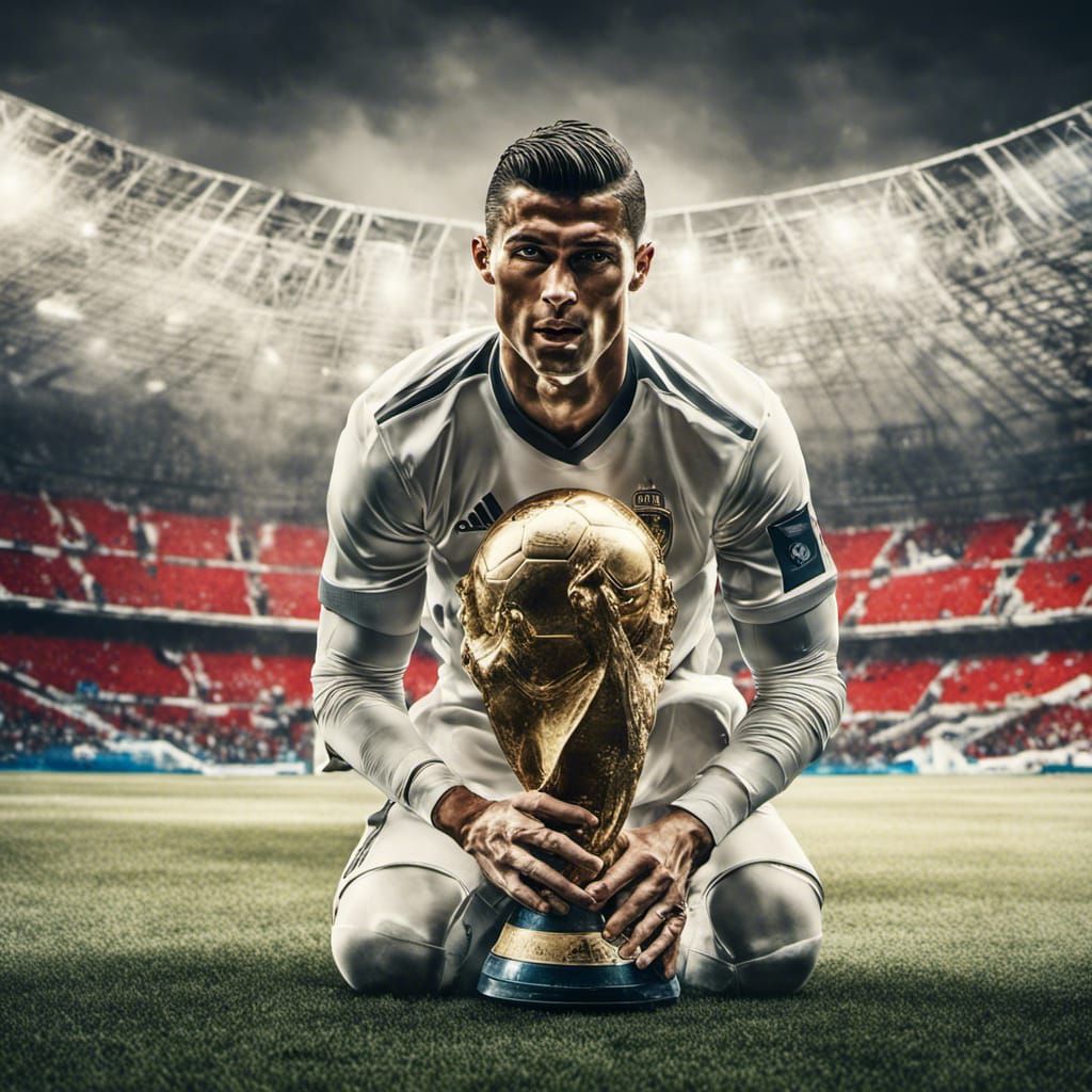 CR7 world cup - AI Generated Artwork - NightCafe Creator