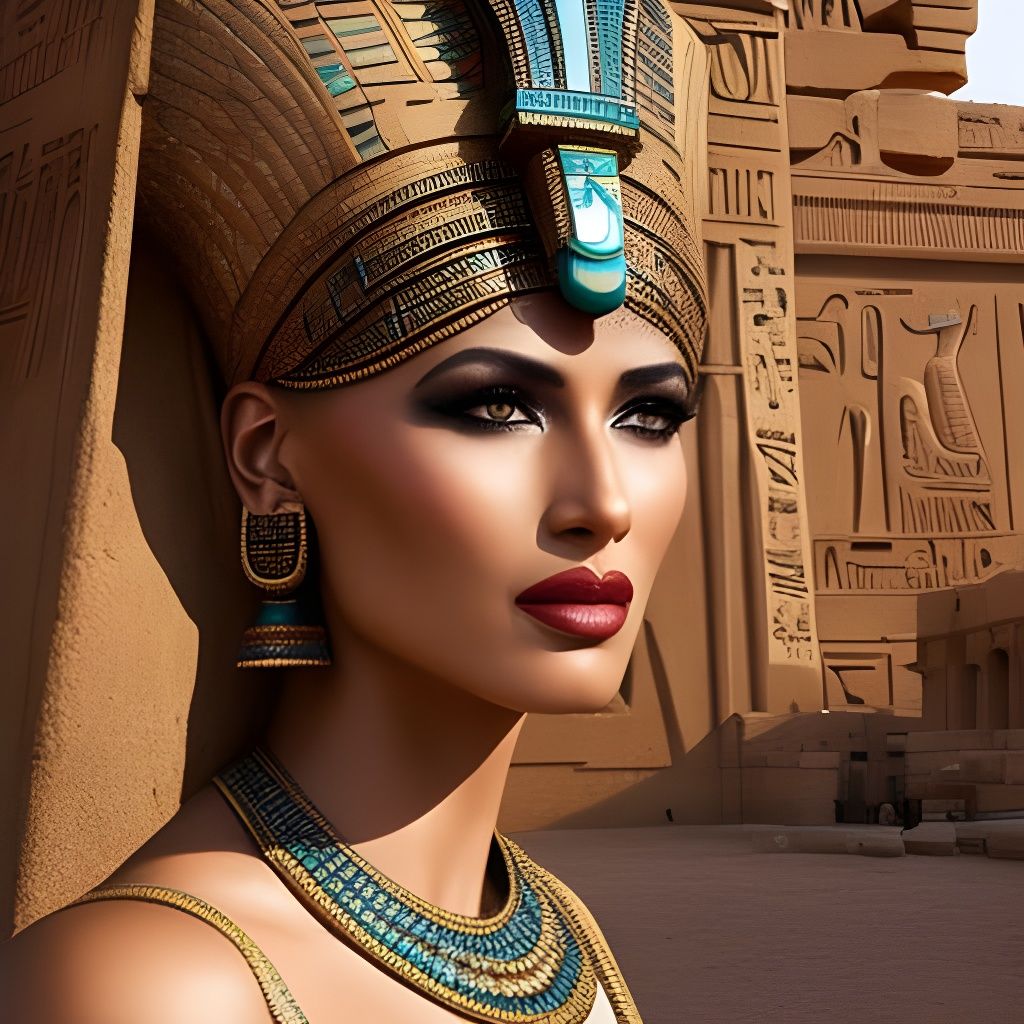 Nefertiti - AI Generated Artwork - NightCafe Creator