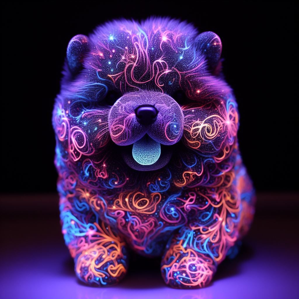 Bioluminescence dog