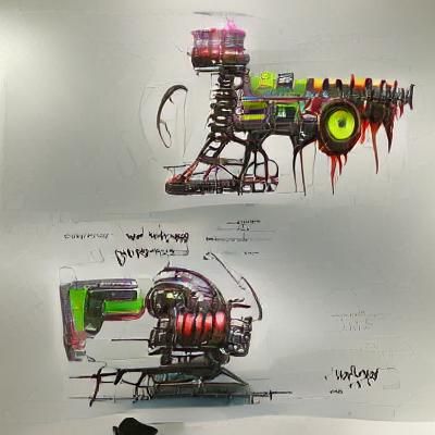 ugly machine concept art