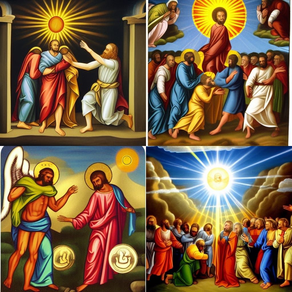 Ananias heals Saul