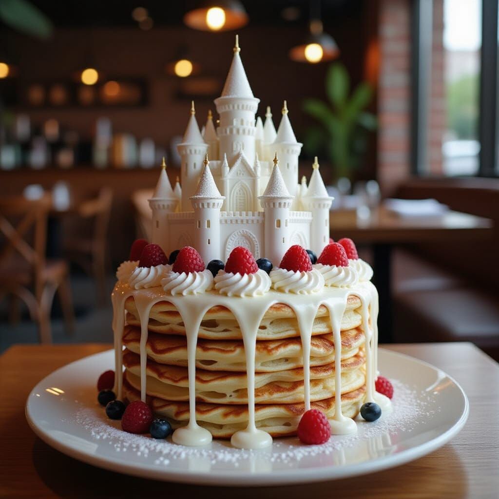 Tiny Castle on Pencil Tip