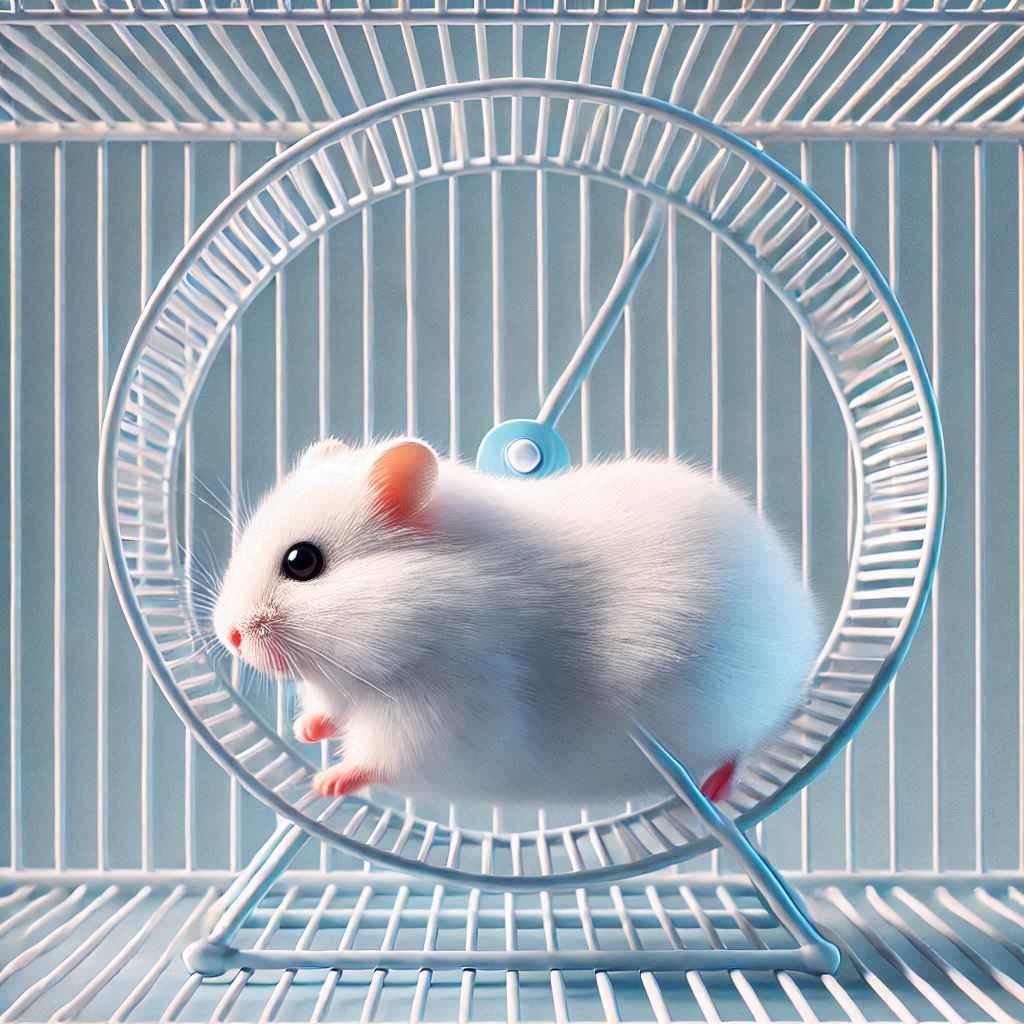 white hamster