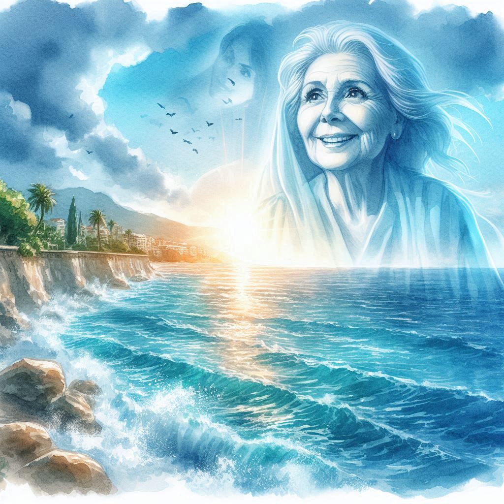 Sweet memory, my mother stays with me