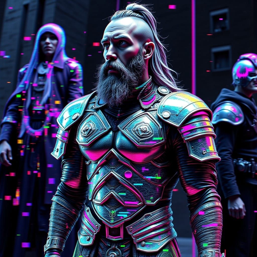 <lora:Glitch n Errorcore:1.0> Glitchy illustration