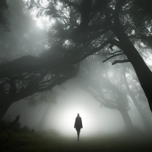 Her ghost in the fog